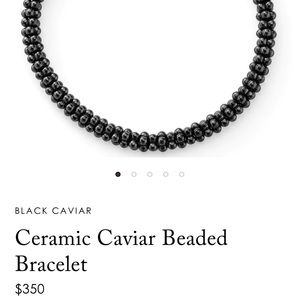 Lagos Rope Black Caviar bracelet